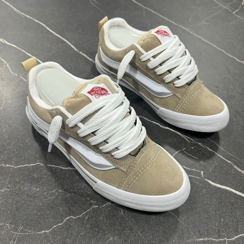 VANS KNU SCHOOL - BEGE BRANCO