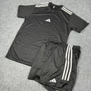 Conjunto Dry-Fit Colmeia - ADS -01 PRT BCO