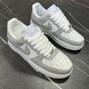 NIKE AIR FORCE 1 GOLD - CINZA BRANCO