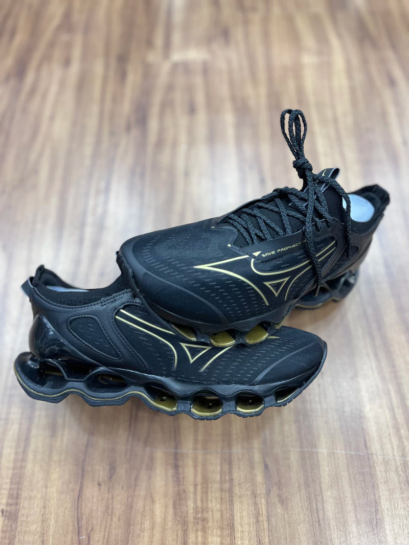MIZUNO PRO 14 IMPORT. - PRETO DOURADO