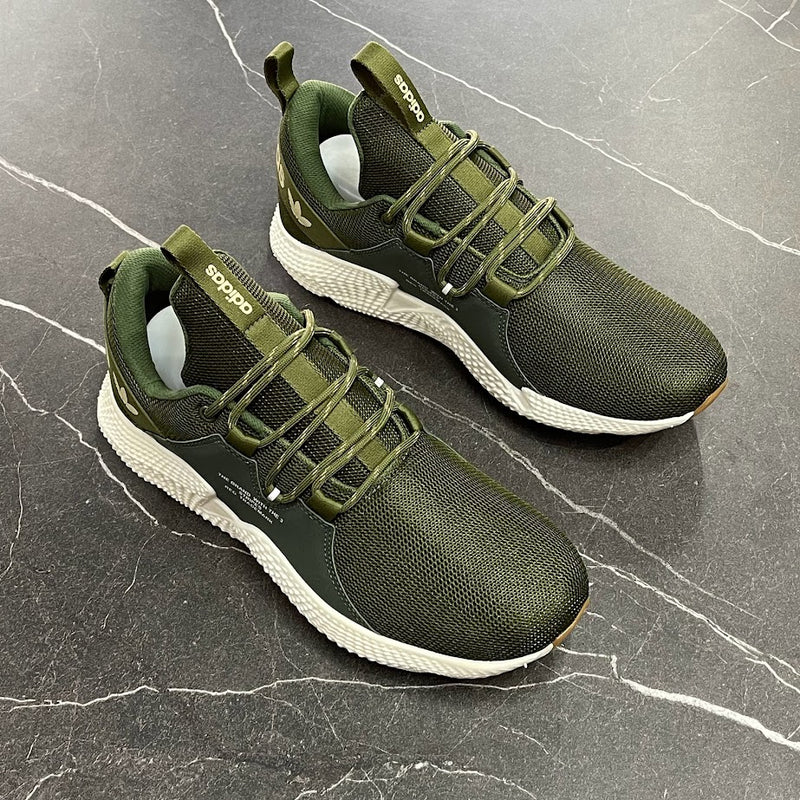 ADIDAS OFF WHITE - VERDE MILITAR