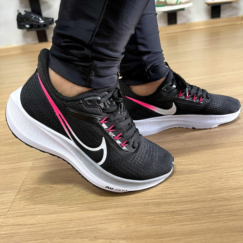 NIKE ZOOM PEGASUS - PRETO ROSA