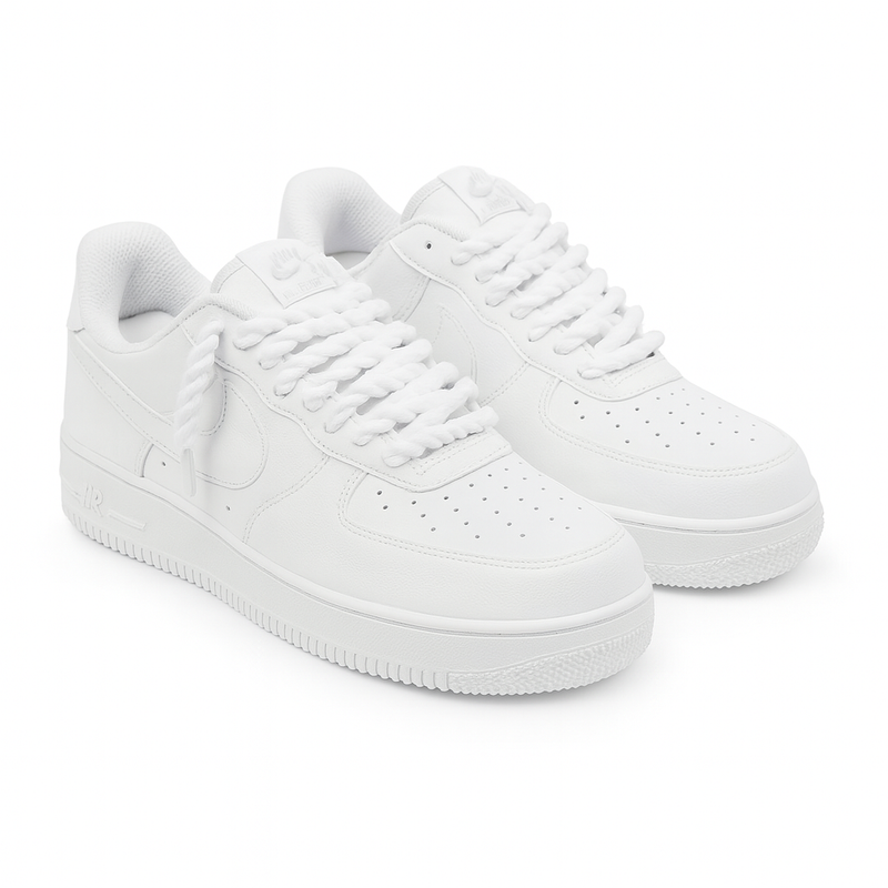 NIKE AIR FORCE 1 GOLD - BCO CAD. TRANÇ.