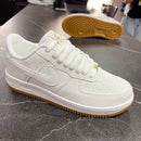 NIKE AIR FORCE 1 GOLD - BRANCO BEGE