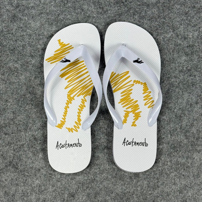 Chinelo de Dedo - Branco ACT-01