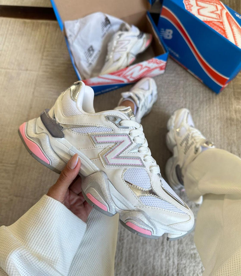 NEW BALANCE 9060 Prem. - BCO ROSA