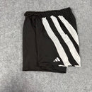 Bermuda Dry-Fit - ADS-01 Preta 3 Listra Branca