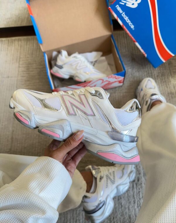 NEW BALANCE 9060 Prem. - BCO ROSA