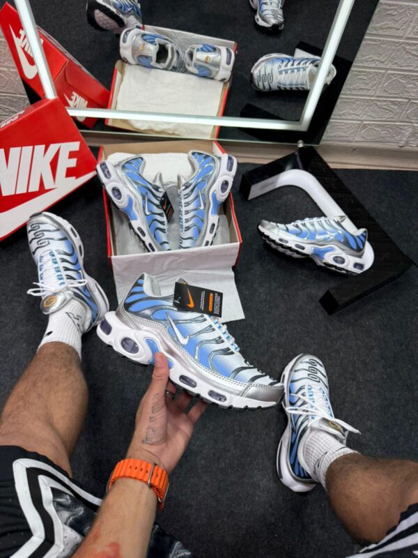 NK AIR MAX TN BR - BRANCO AZUL